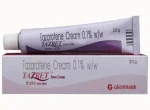 Tazorac 0.1% Cream (Tazarotene Cream) 20G - Image 2