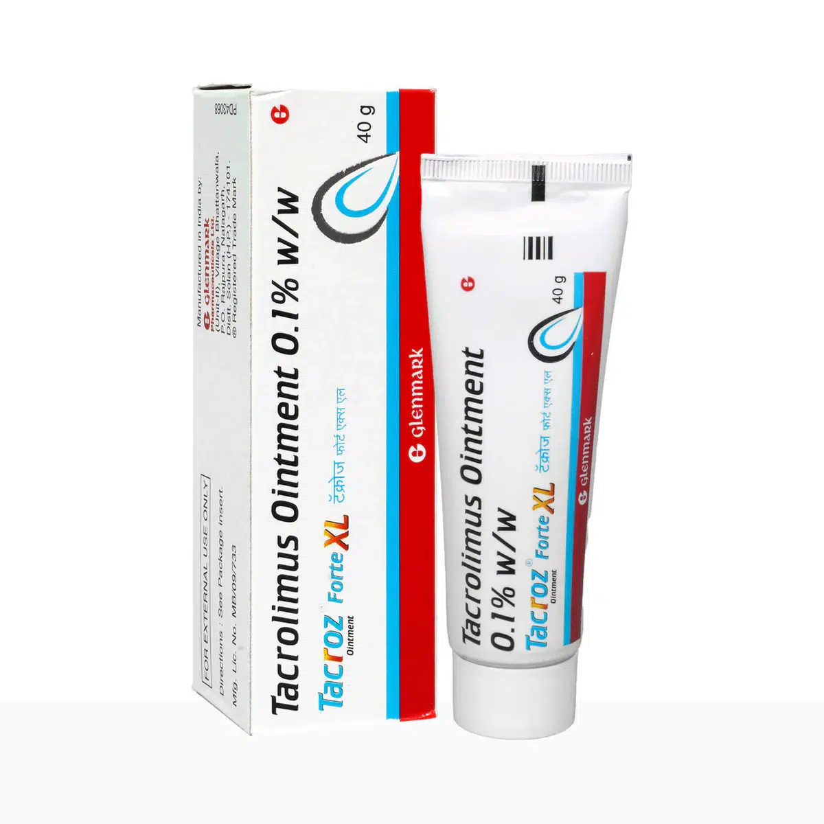 Tacrolimus tacroz Ointment 0.1% 40g
